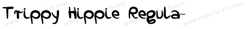 Trippy Hippie Regula字体转换